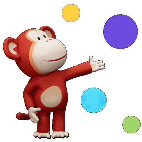 Monkey Puzzle Sticker