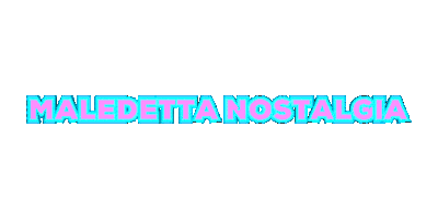 Nostalgia Maledetta Sticker by Popcorn Gang