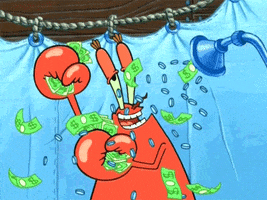 Spongebob Squarepants Money GIF