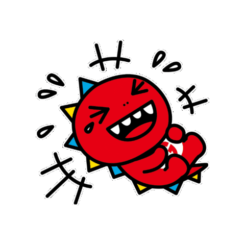赤 Smile Sticker by GAORA