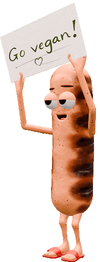 Animation Go Vegan Sticker by Formlotse