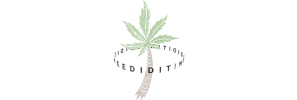 Palm Tree Weed Sticker by MOTHER Denim