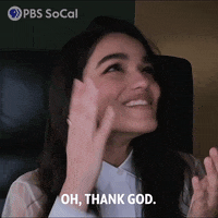 Thank God Relief GIF by PBS SoCal
