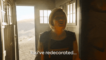 you've redecorated jodie whittaker GIF by Doctor Who