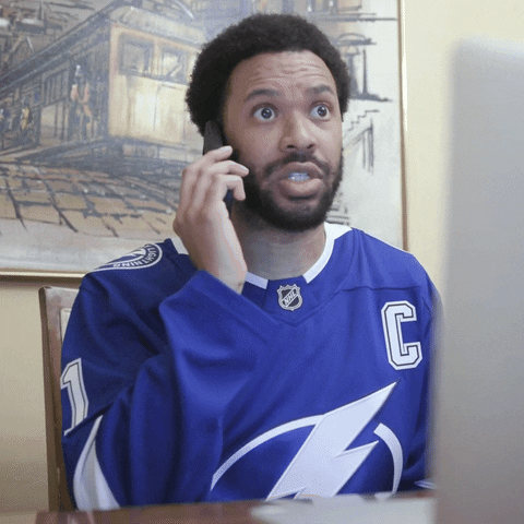 Tampa Bay Lightning Hello GIF by ScooterMagruder