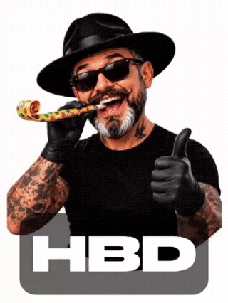 Happy Birthday Party GIF by SkullyTattoo