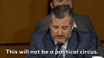 Ted Cruz Confirmation Hearing GIF by GIPHY News
