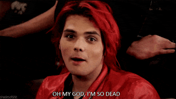 my chemical romance sexiest man alive GIF