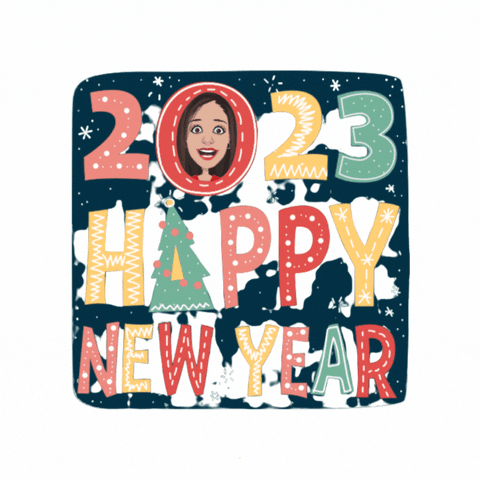 Happy New Year Anonuevo GIF by Micaela Sabja - marketing digital