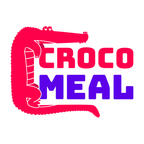 Crocomeal Sticker