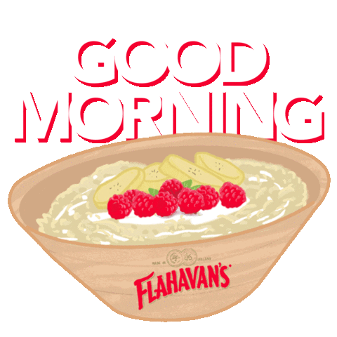 Good Morning Sticker by Flahavans