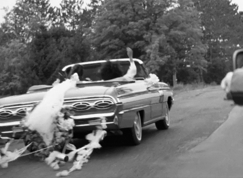Just Married Wedding GIF by Adele - Find & Share on GIPHY