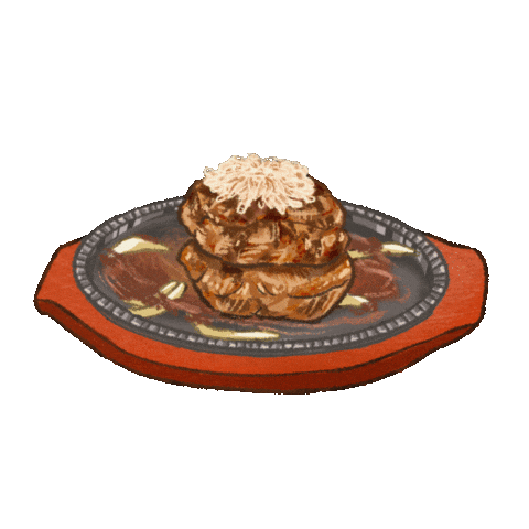 Hamburger Sticker