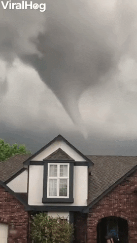 Andover Tornado Filmed Less Than Half A Mile Away GIF by ViralHog