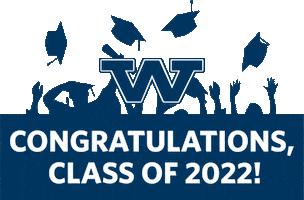 Class Of 2022 Congrats Grad Sticker by Westminster College