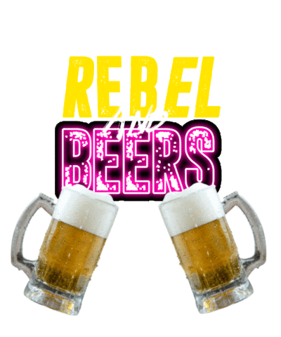 Stay Rebel Sticker by Rebel Wings México