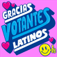 Gracias votantes Latinos Spanish text