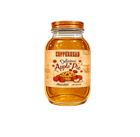 Apple Pie Love Sticker by CopperheadDistillery