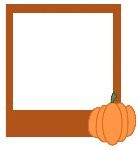 Fall Orange Sticker