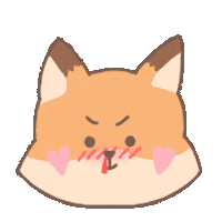 Fox Sticker