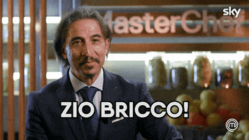 Zio Bricco GIF by MasterChef Italia