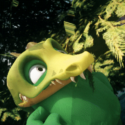 Jurassic Park Wow GIF by The Animasks