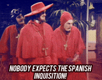 Spanish Inquisition GIFs - Find & Share on GIPHY
