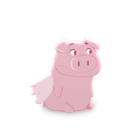 PositivelyPigasus Sticker