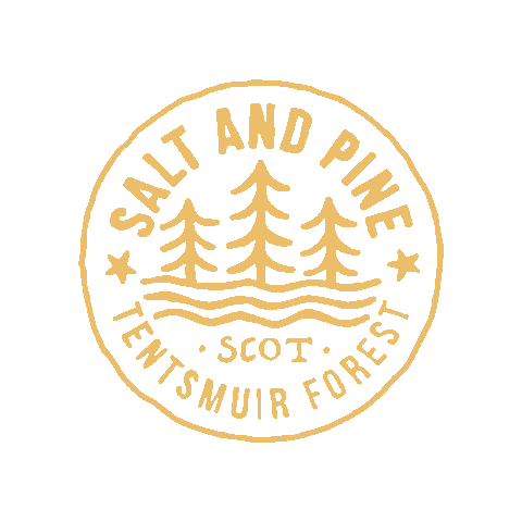 Salt and Pine Sticker