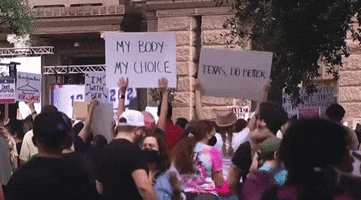 Womens March Texas GIF by GIPHY News
