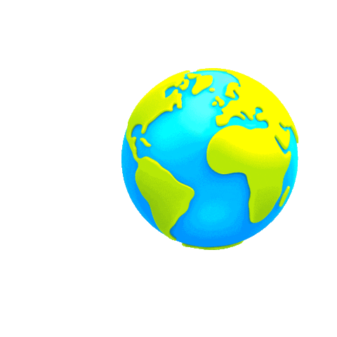 World Earth Sticker by Resultado Global