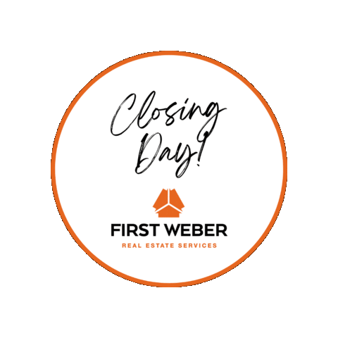 Realestate Closingday Sticker by First Weber