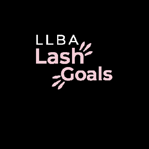 LLBAprofessional beauty makeup lashes eyelashes GIF