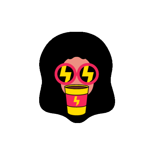 Sleepy National Coffee Day Sticker by flashcoffeeAPAC