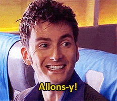 doctor who allons-y GIF