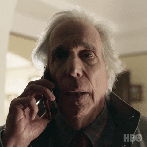 Hang Up Reaction GIF by HBO