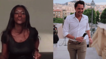 gala dals hapsatou sy vincent cerutti GIF