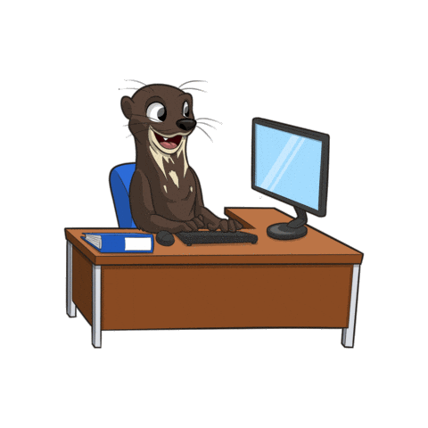 Otter Rec Sticker by Santa Ana Parks