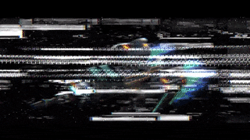 3D Glitch GIF by Space Robots ⚡