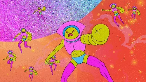 forming adventure time GIF