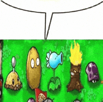 Plants Vs Zombies Speech Bubble GIF