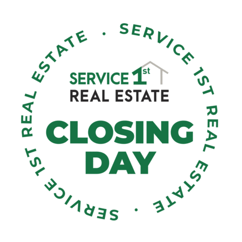 Service 1st Real Estate Sticker