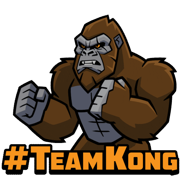 Team Ready To Fight Sticker by Godzilla vs. Kong