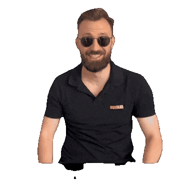 Happy Team Sticker by Mustax GmbH