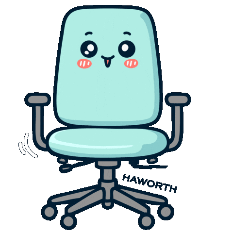 Work Smile Sticker by Haworth International