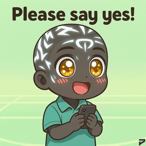 Nervous Fingers Crossed GIF by Persona