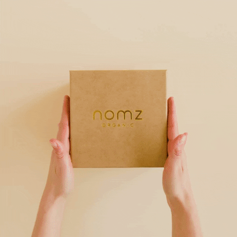 nomz_nomz yummy delicious snack organic GIF