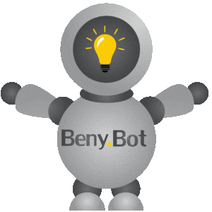 Chatbot Beny Sticker by IAT Consulting