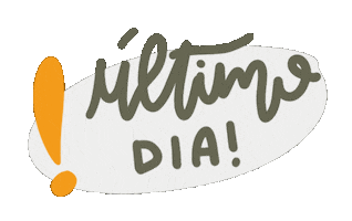 Ultimo Dia Sticker by Renata Donadeli