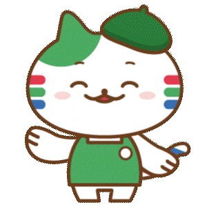 せぃにゃん Sticker by WAKAKUSA PRINT